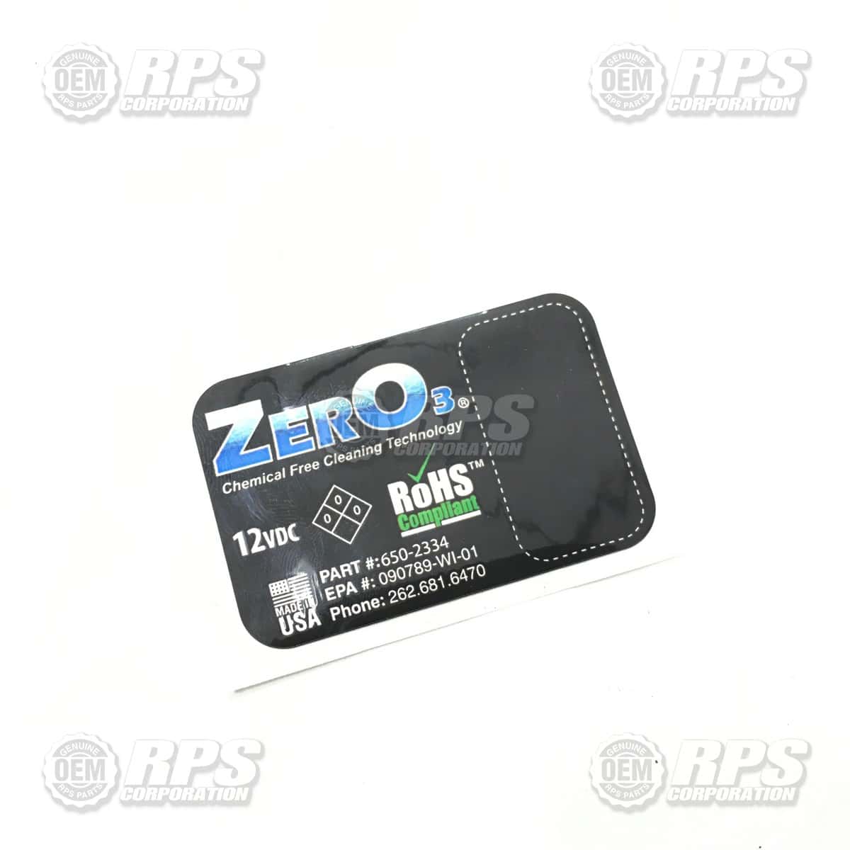 123-1846 - Decal, Zero3 