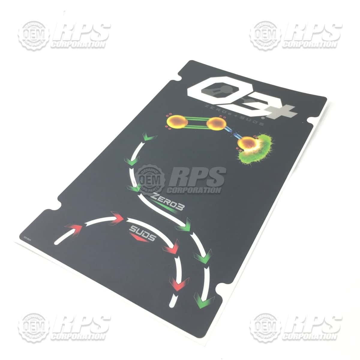 123-2021 - Decal, O3+ Box 