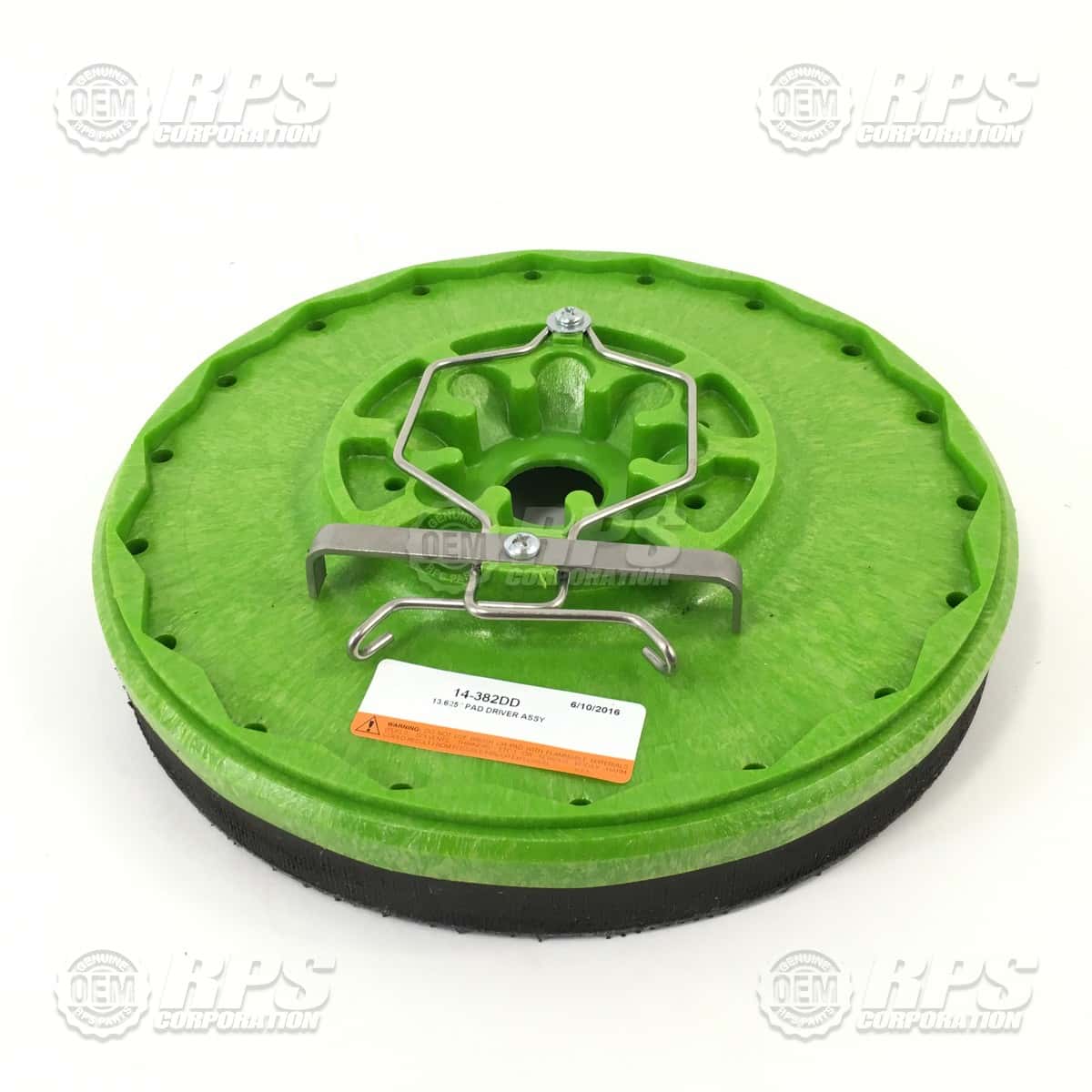 14-382DD - Pad Driver, 14", SNAP Diamond Driver Green Block