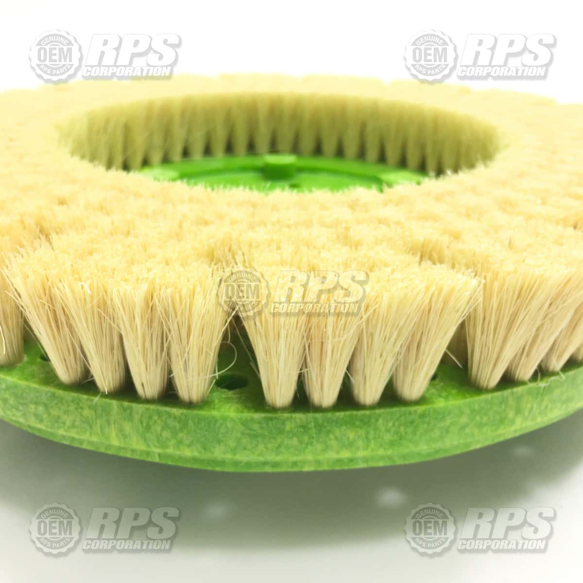 14-382T - Brush,Tampico,14", 8-Lobe Green 