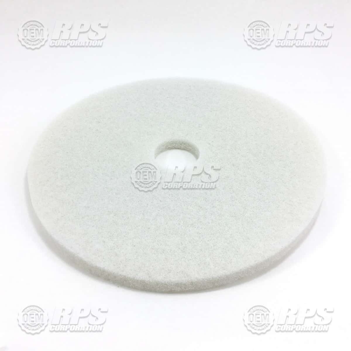 14-422W - Floor Pads, 14" White - Case of 5 pads 