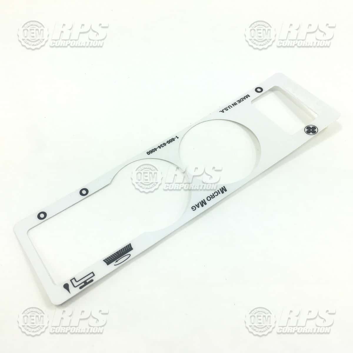 150-2015 - Decal, Control Panel, Trac 