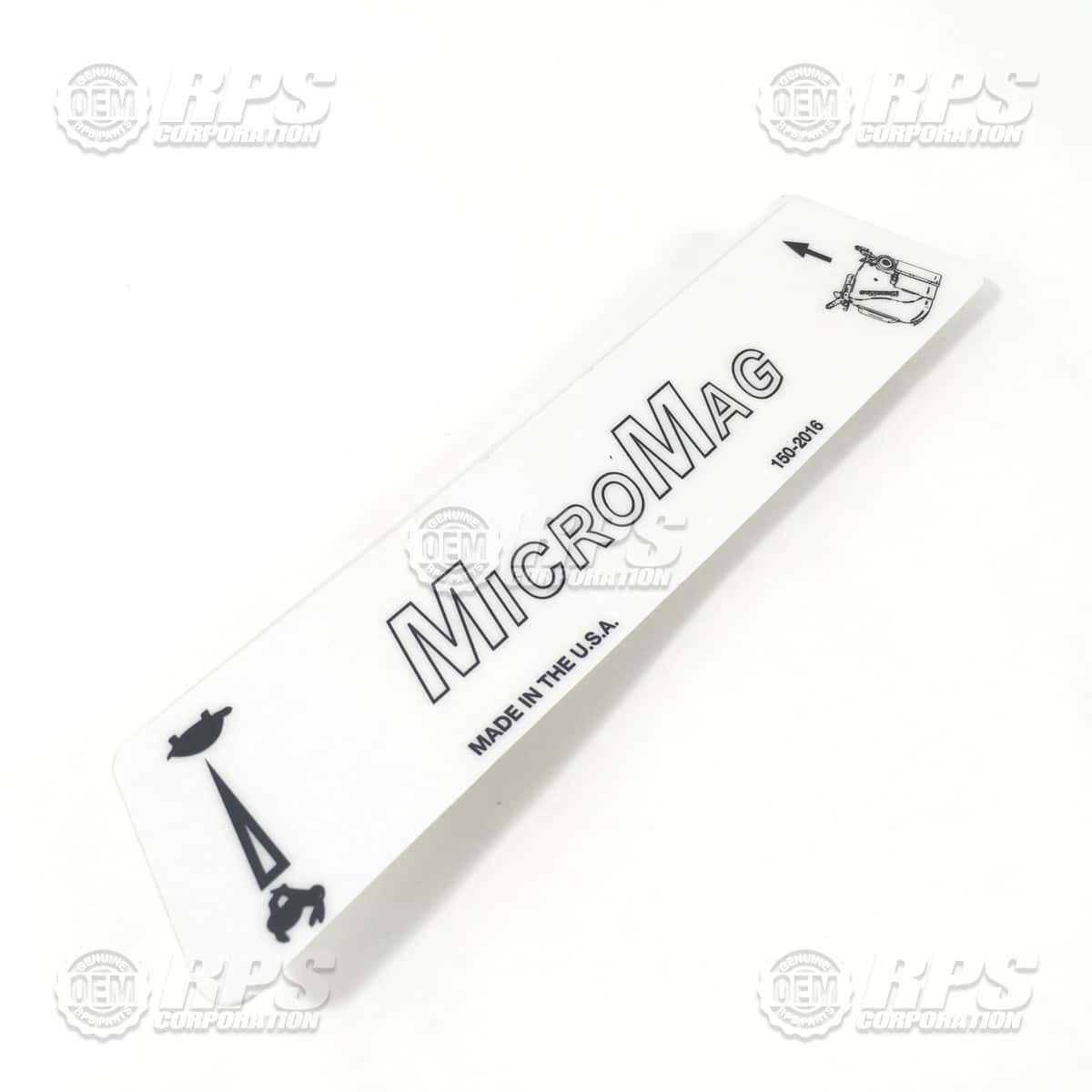 150-2016 - Decal, Micromag Traction 