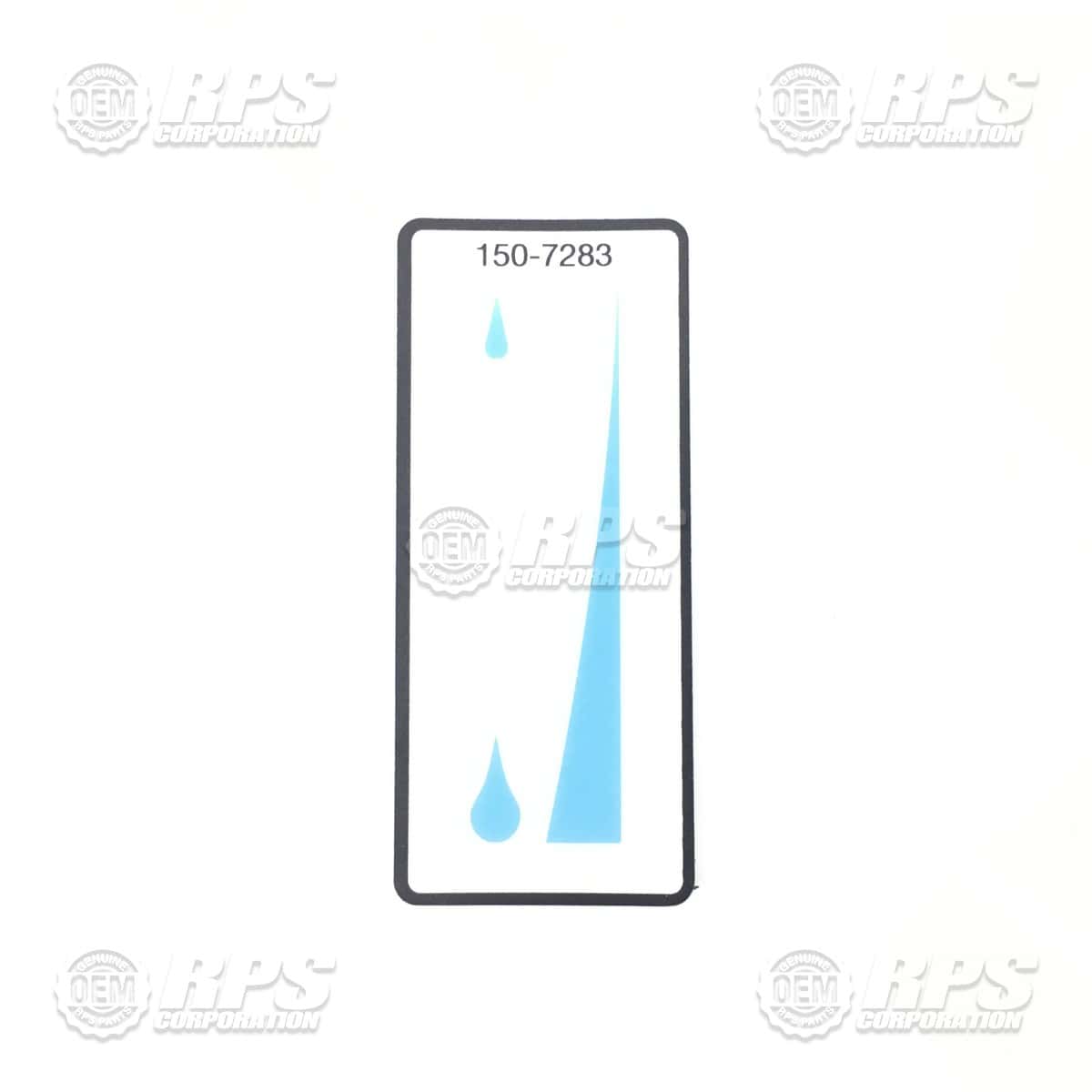 150-7283 - Decal, Water Control 