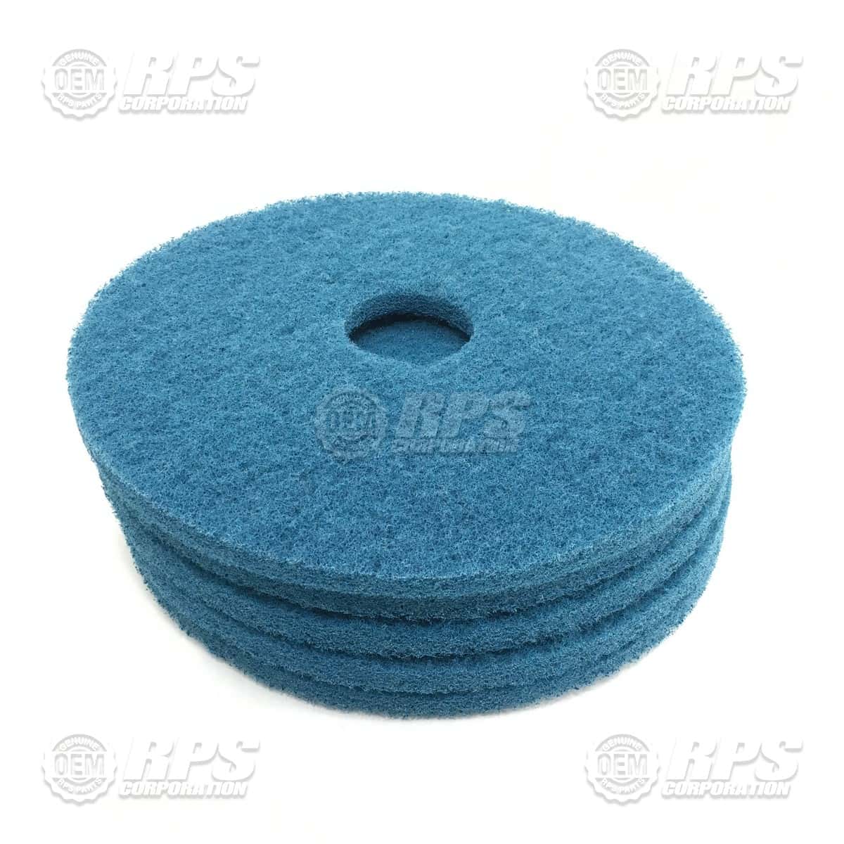 16-422BL - Floor Pads, 16" Blue - Case of 5 pads 