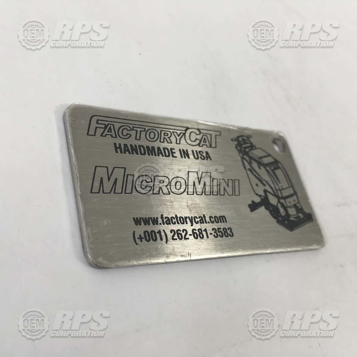164-2345 - Keychain, Micro Mini, FactoryCat 