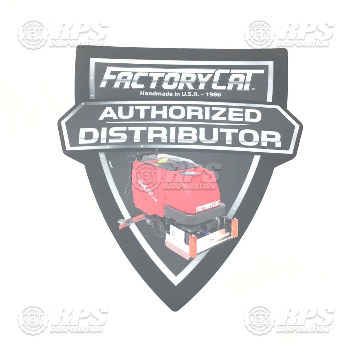 175-001 - FactoryCat Authorized Distributor Decal 