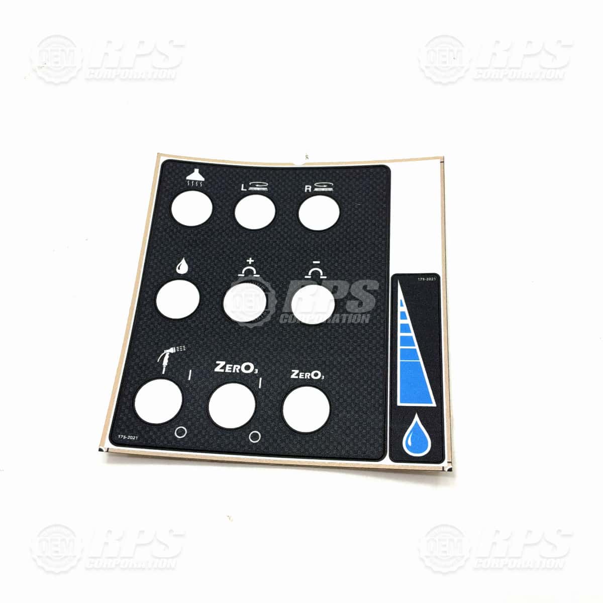 175-2021 - Decal, Control Panel, Side, Military 