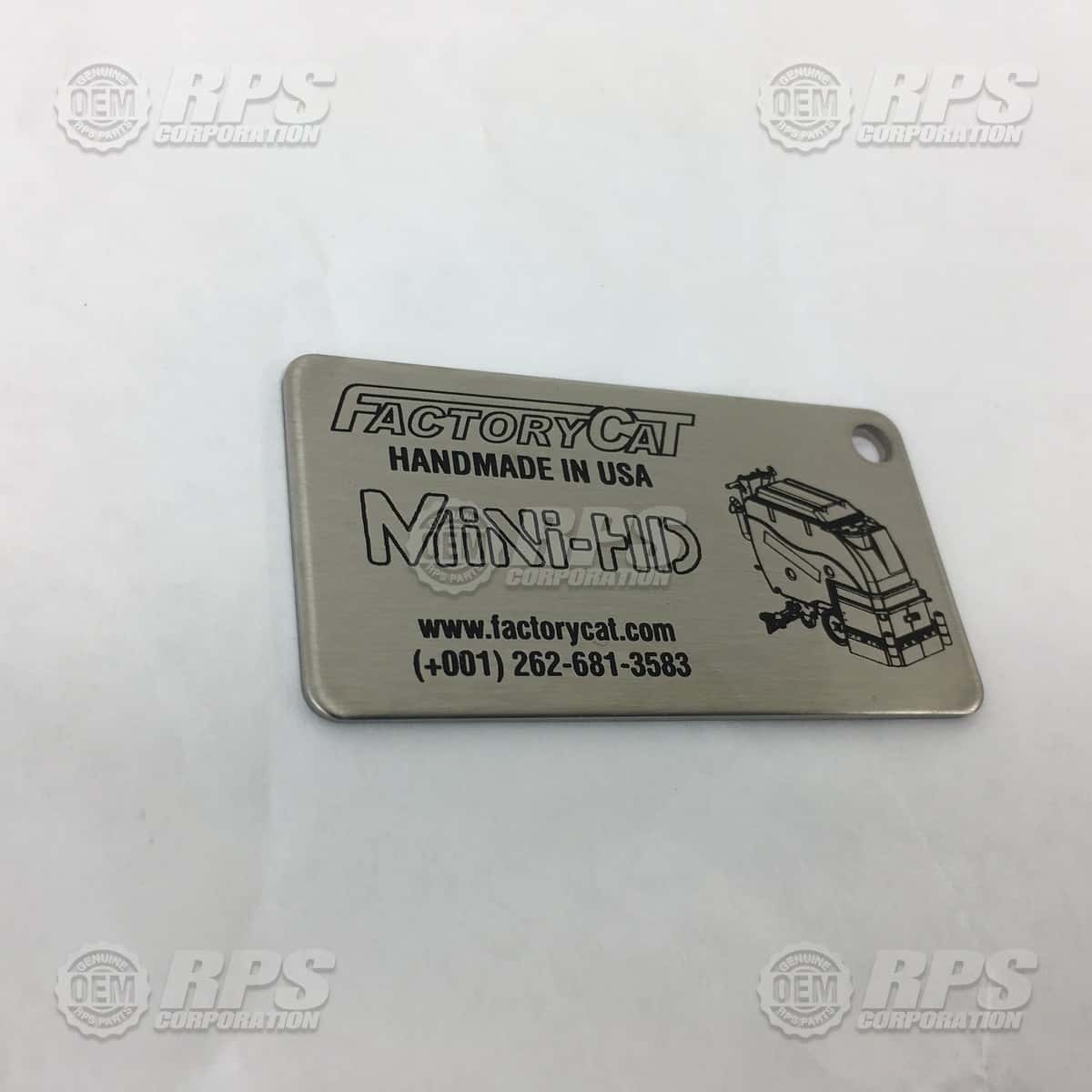 175-2345 - Keychain, Mini-HD , FactoryCat 