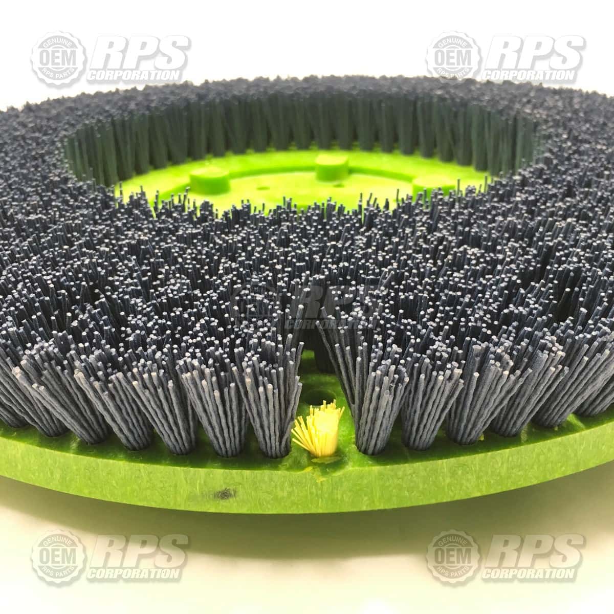 18-382C - Brush,Midi-Grit,18, 8-Lobe Green 