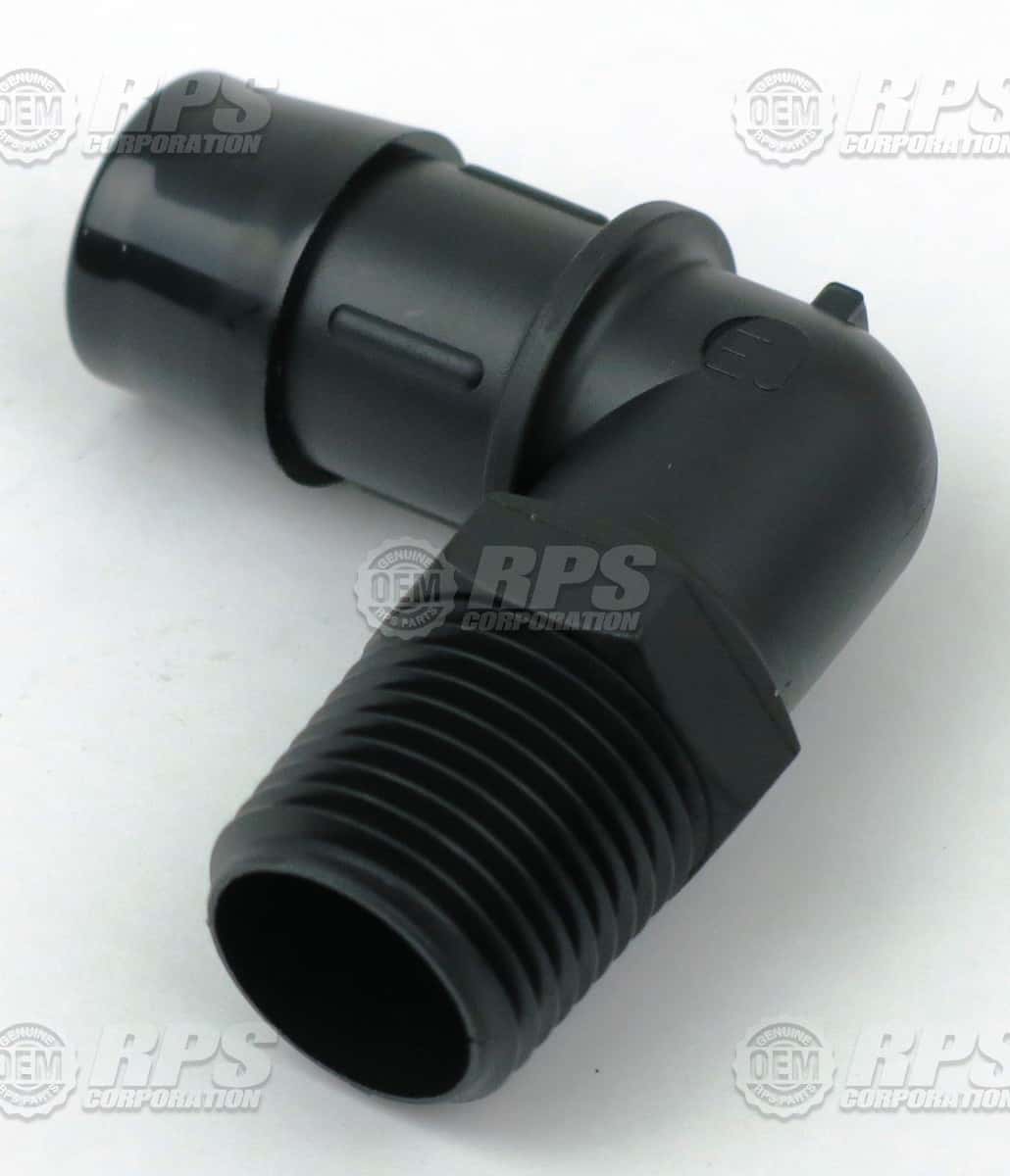 190-5463 - Elbow,.5"MNPTx.75"Barb 