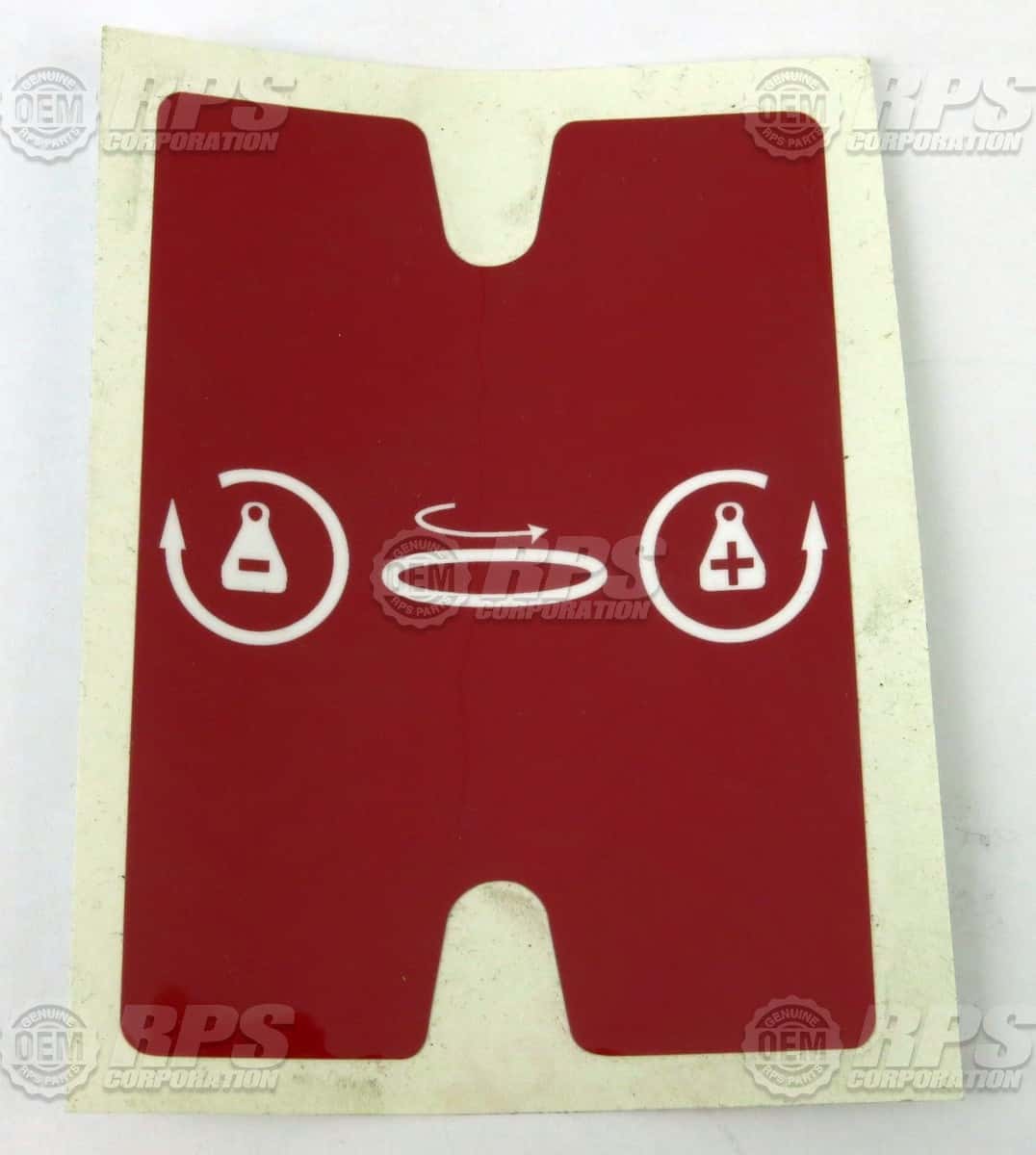 200-0999 - Decal,Down Pressure 