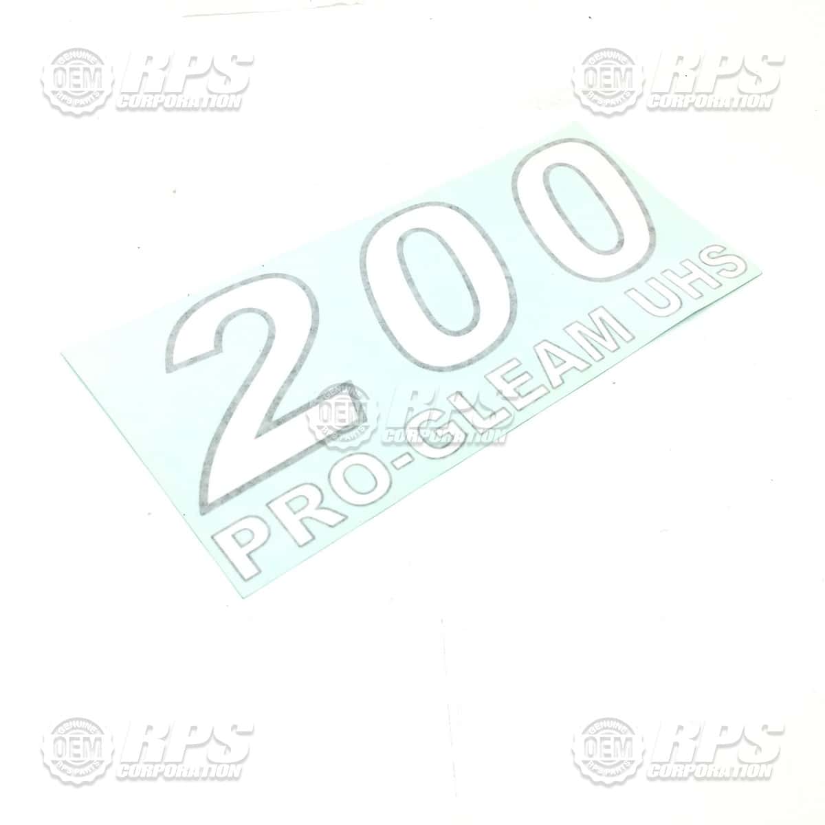 200-9504 - Decal, 200 