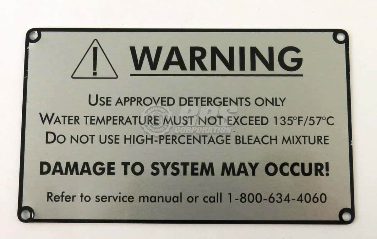 21-1032 - Plate,Warning 