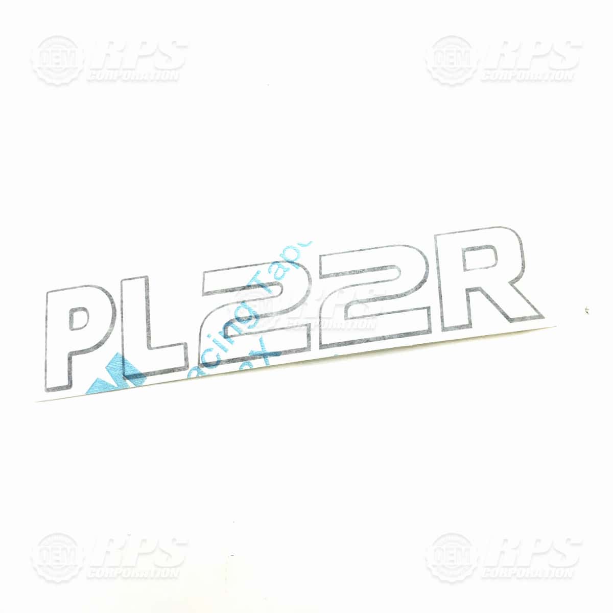211-1400 - Decal, PL22R 