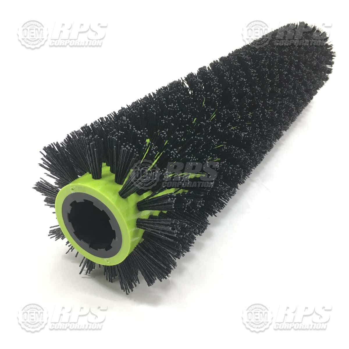 236-697S - Brush, Cyl, 23", 8-Spline Grn, 6" Dia, Tough-Grit