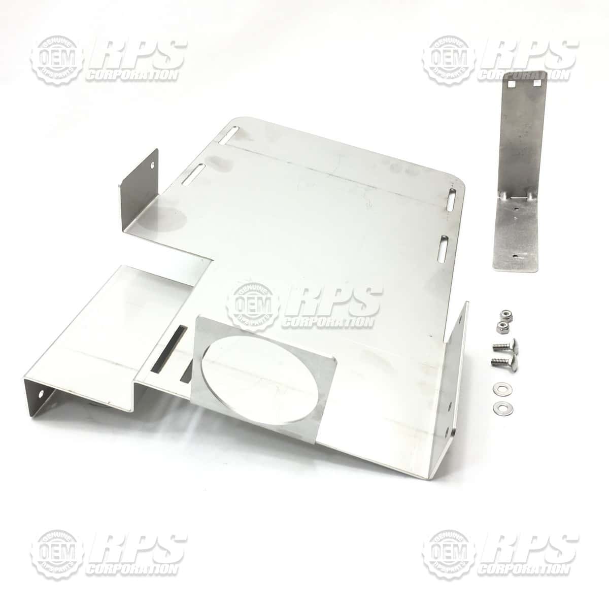 250-1132D - Baffle,Stainless, w/Holder 