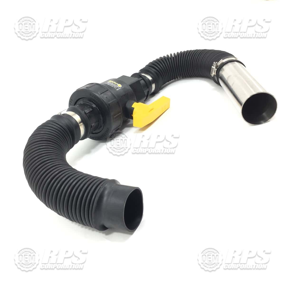 250-7260 - Recovery Drain Hose with Shut Off Valve 