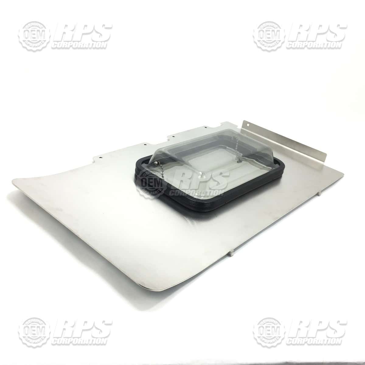 253-1400D - Lid,Tank,Stainless W/Clear Lid 