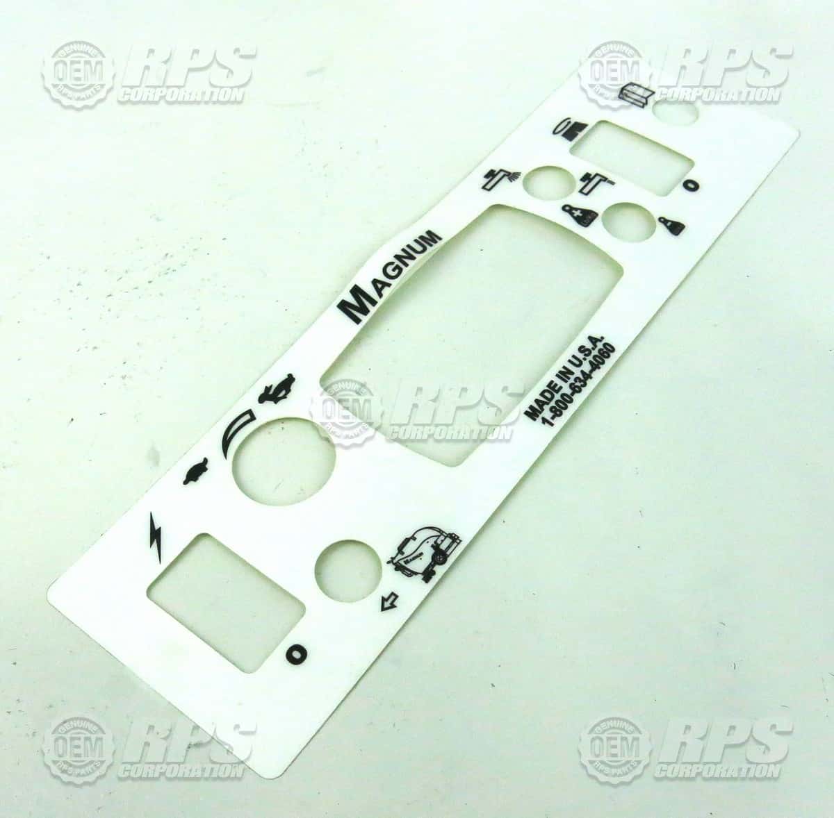 253-2011 - Decal,Control Panel 