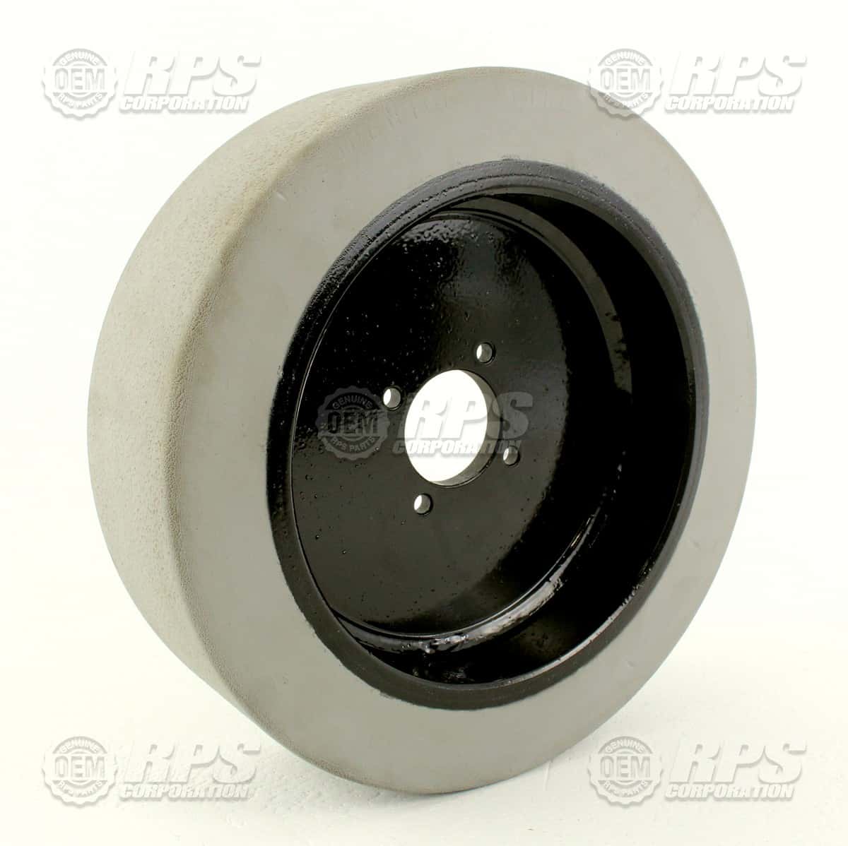 253-6191 - Wheel Assembly,Rear,3.5"W Grey Poly 