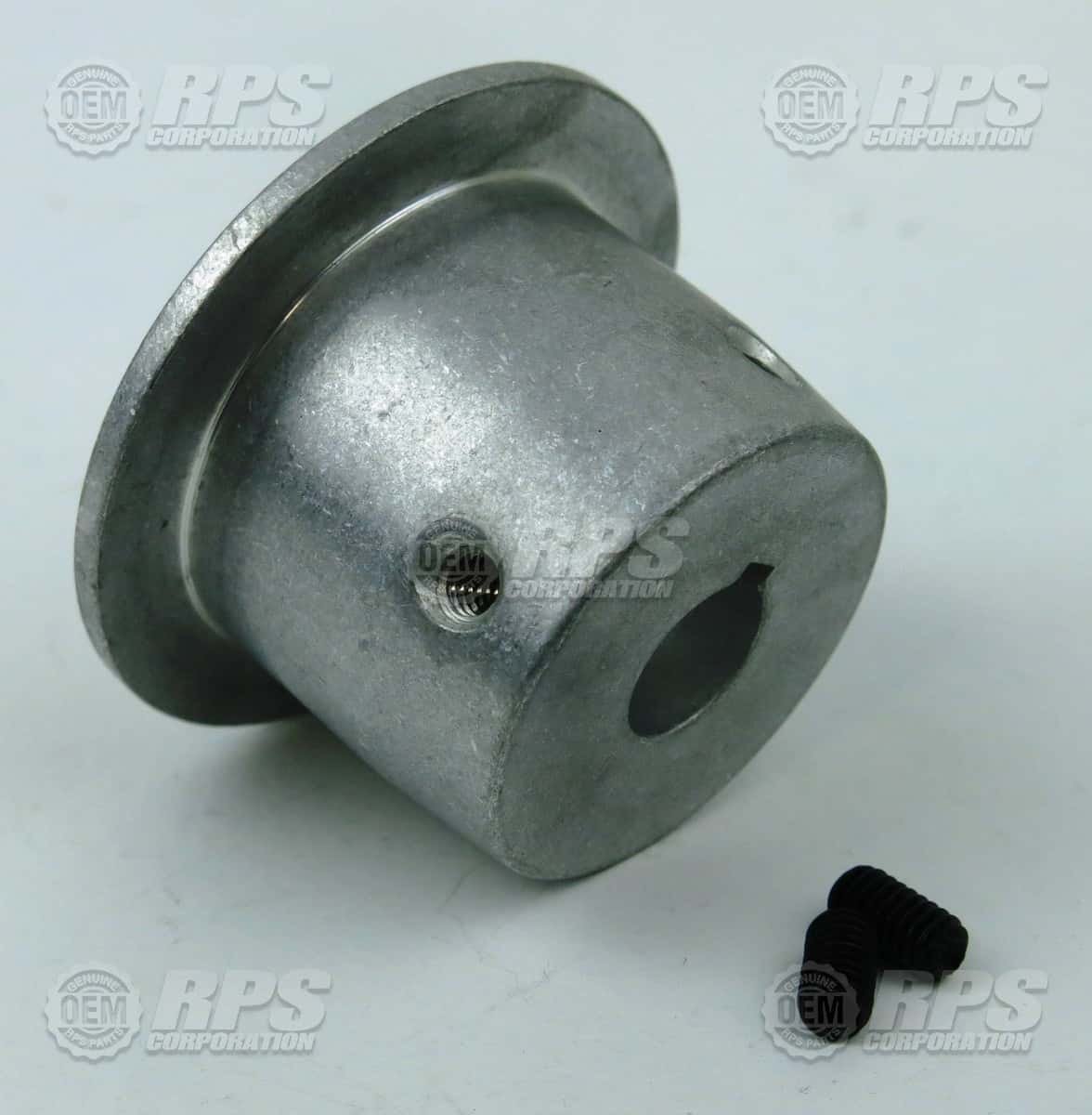253-8370D - Idler,Cylindrical Brush w /Set Screw 