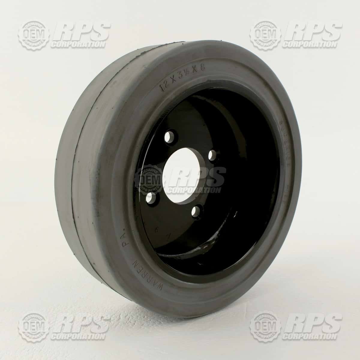 255-6180 - Wheel,Rear,Grey,Smooth 