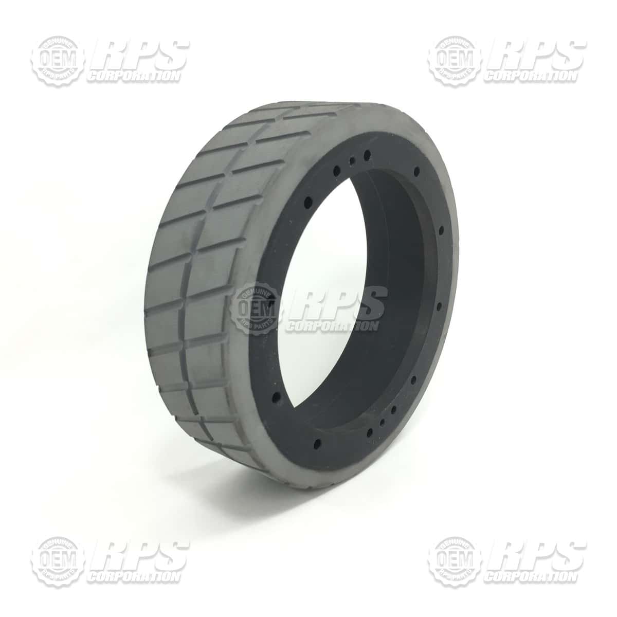 255-7320G - Tire and Wheel,Grey Grooved 