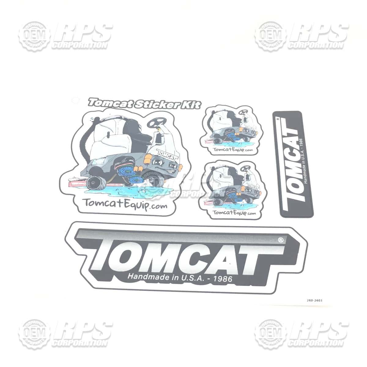 260-2603 - Tomcat Sticker Pack 