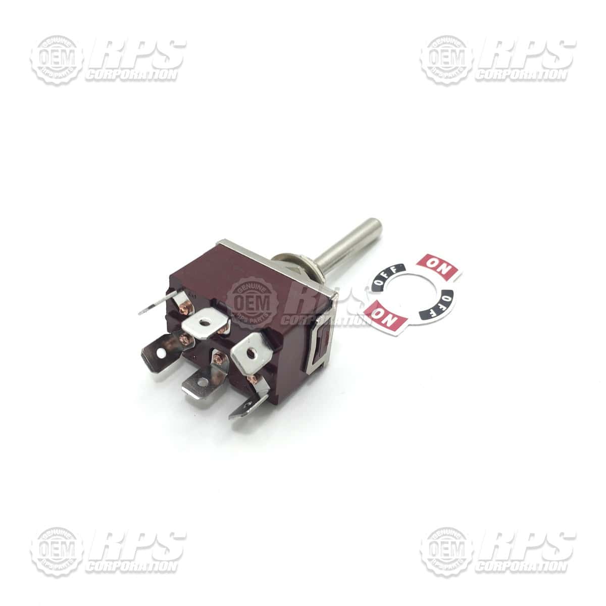 260-2832 - Switch,Toggle,DPDT,mom-off-mom, 31.75mm Handle Long Shaft