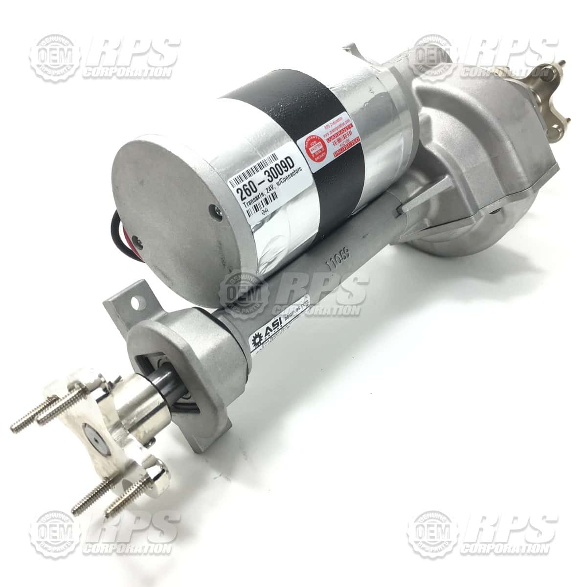 260-3009D - Transaxle, 24V, w/Connectors 