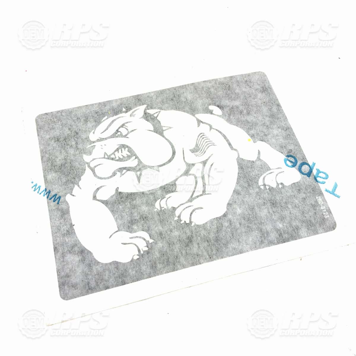 260-3123 - Decal Bulldog Side 