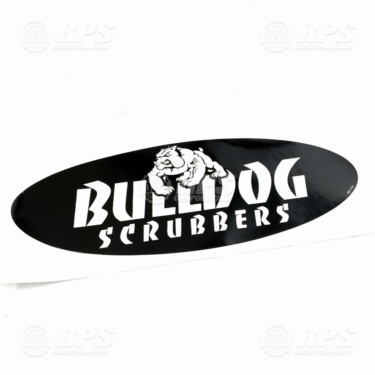 260-3124 - Decal, Bulldog Front 