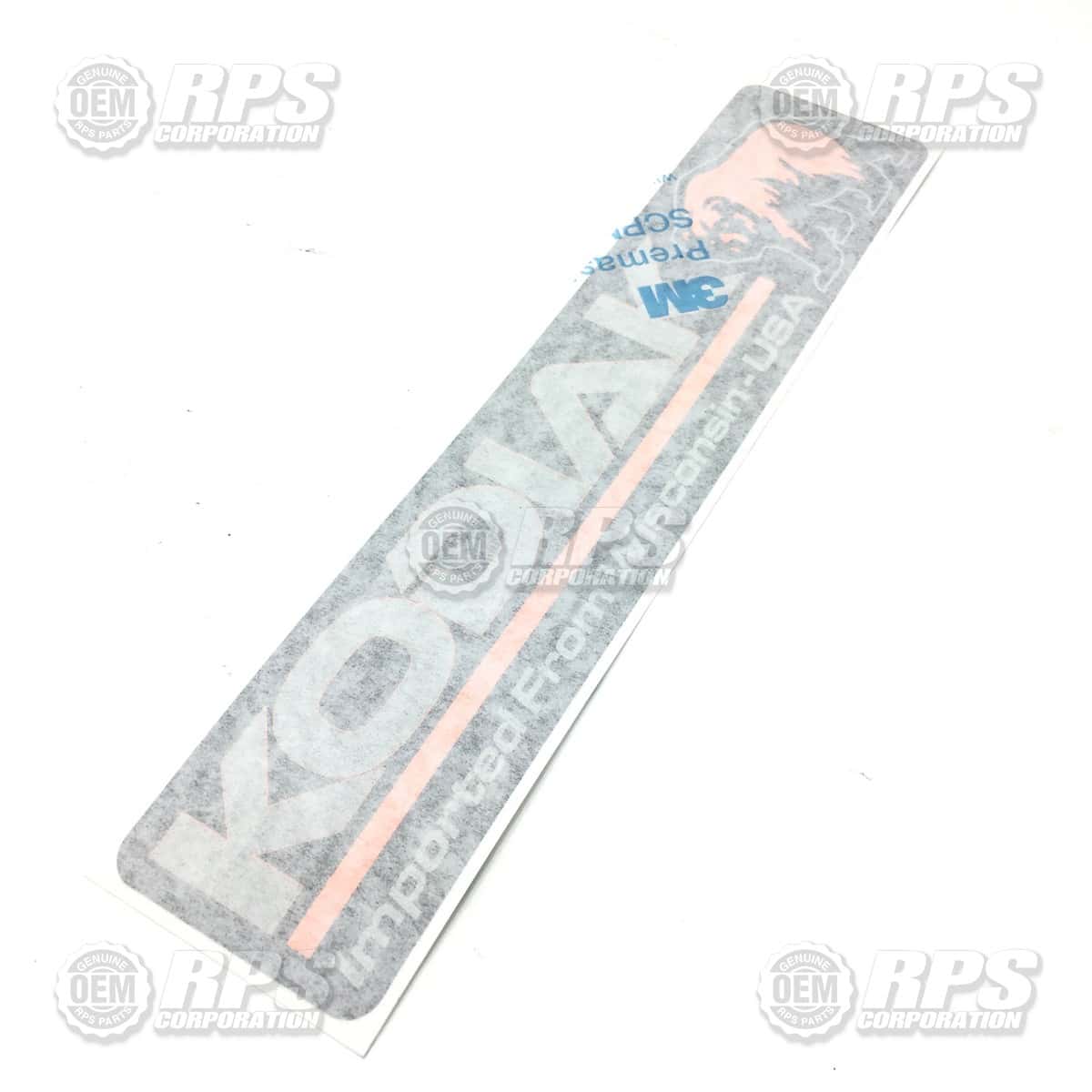 260-7200 - Decal, Kodiak 