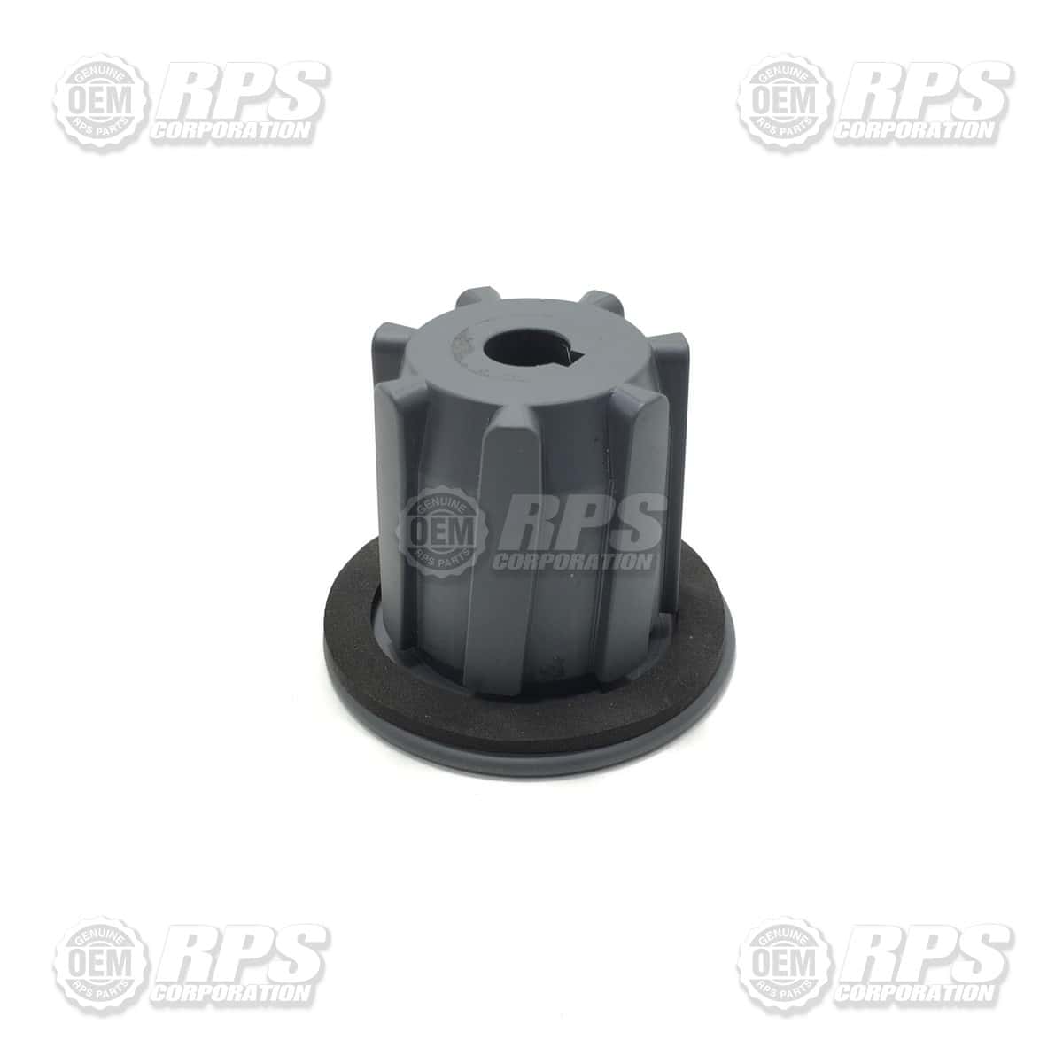 260-8373D - Idler, Cylindrical Spiral, 7 Spline, PVC, w/Gasket 