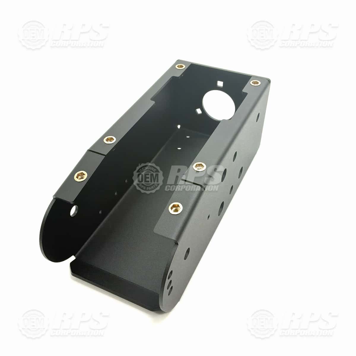 261-1501D - Steering Pedestal,Upper,Black, w/crimpnuts 