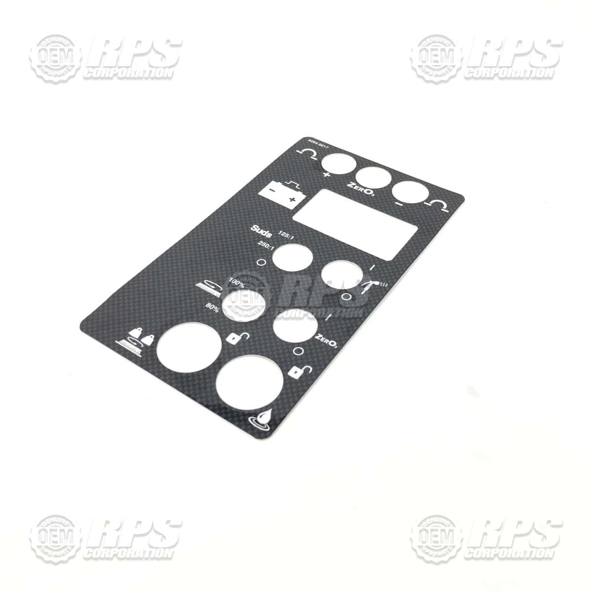 264-2017 - Decal, Control Panel, Side 