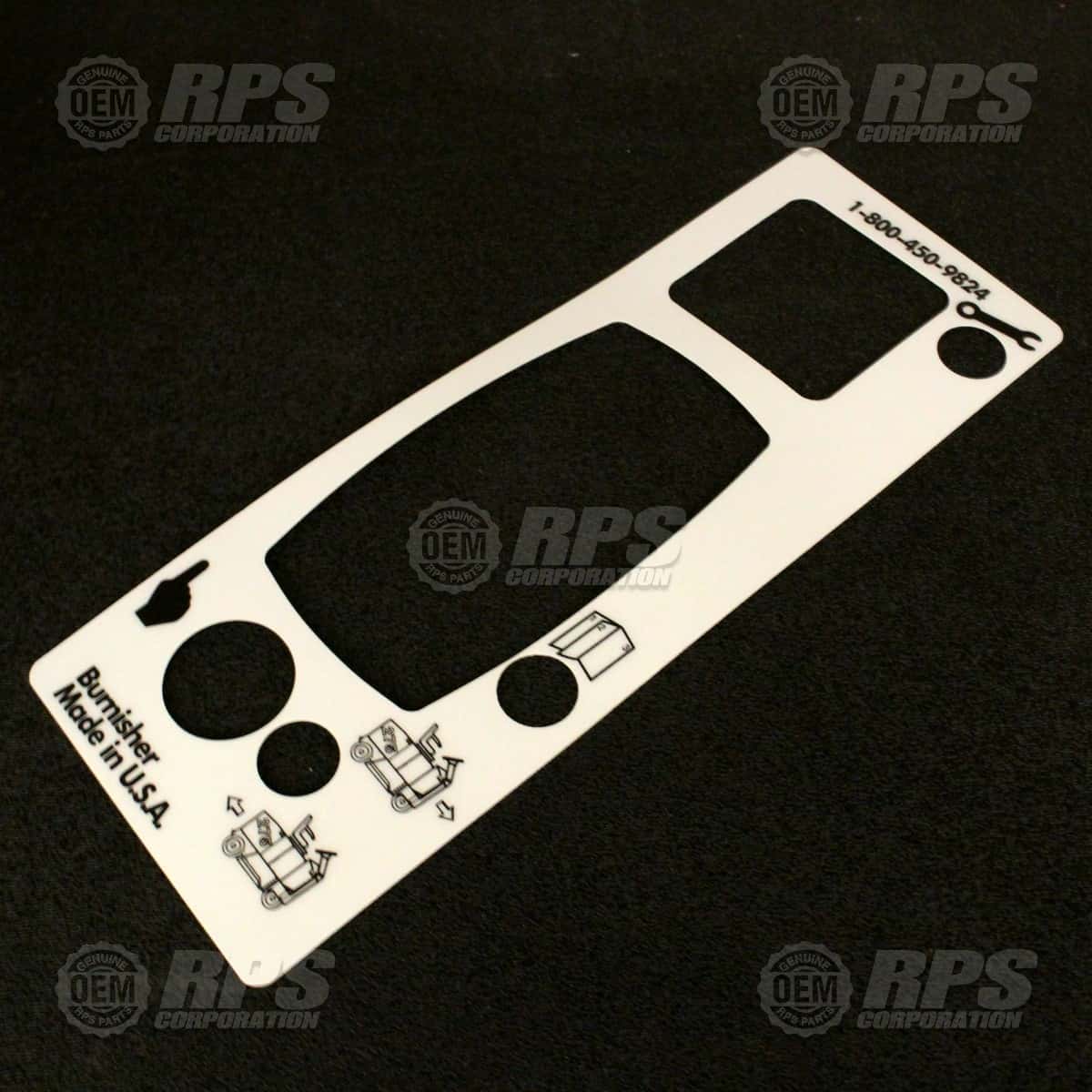 275-2013 - Decal,Control Panel Top Plate 