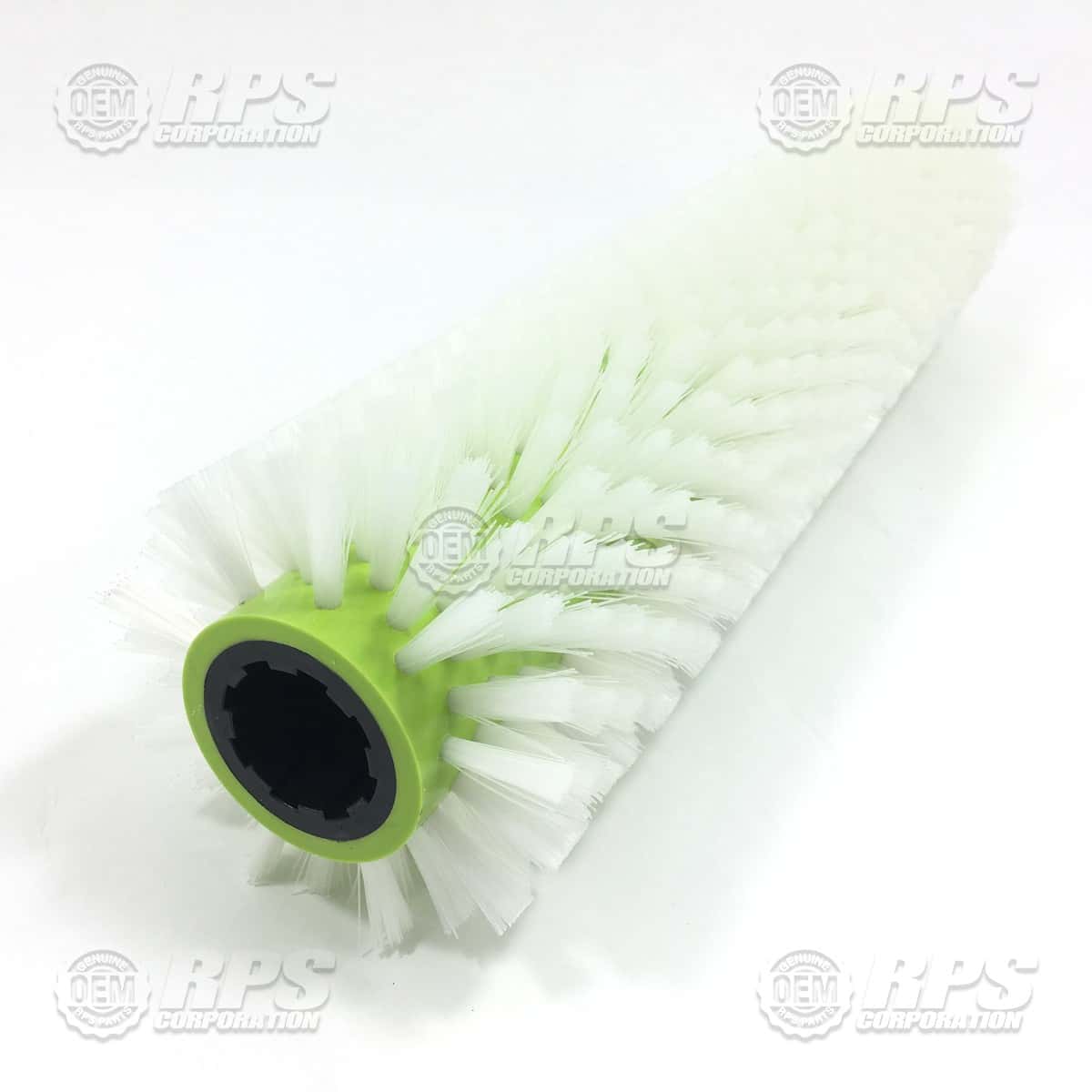 276-697N - Brush, Cyl, 27", 8-Spline Grn, 6" Dia, Nylon