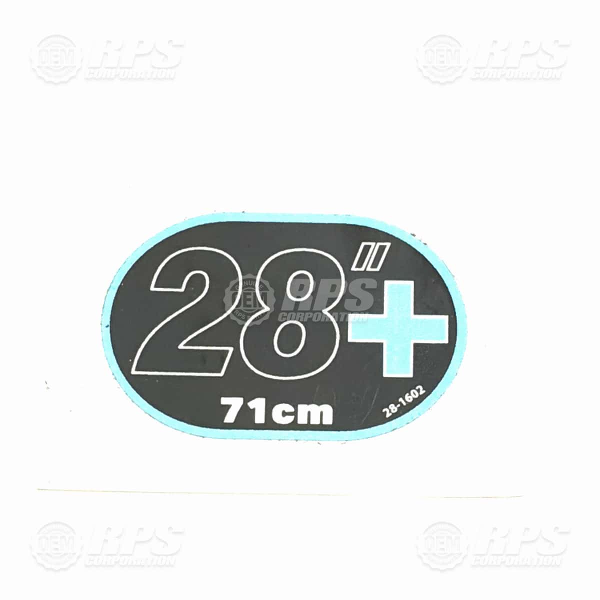 28-1602 - 28 inch + Squeegee Decal 