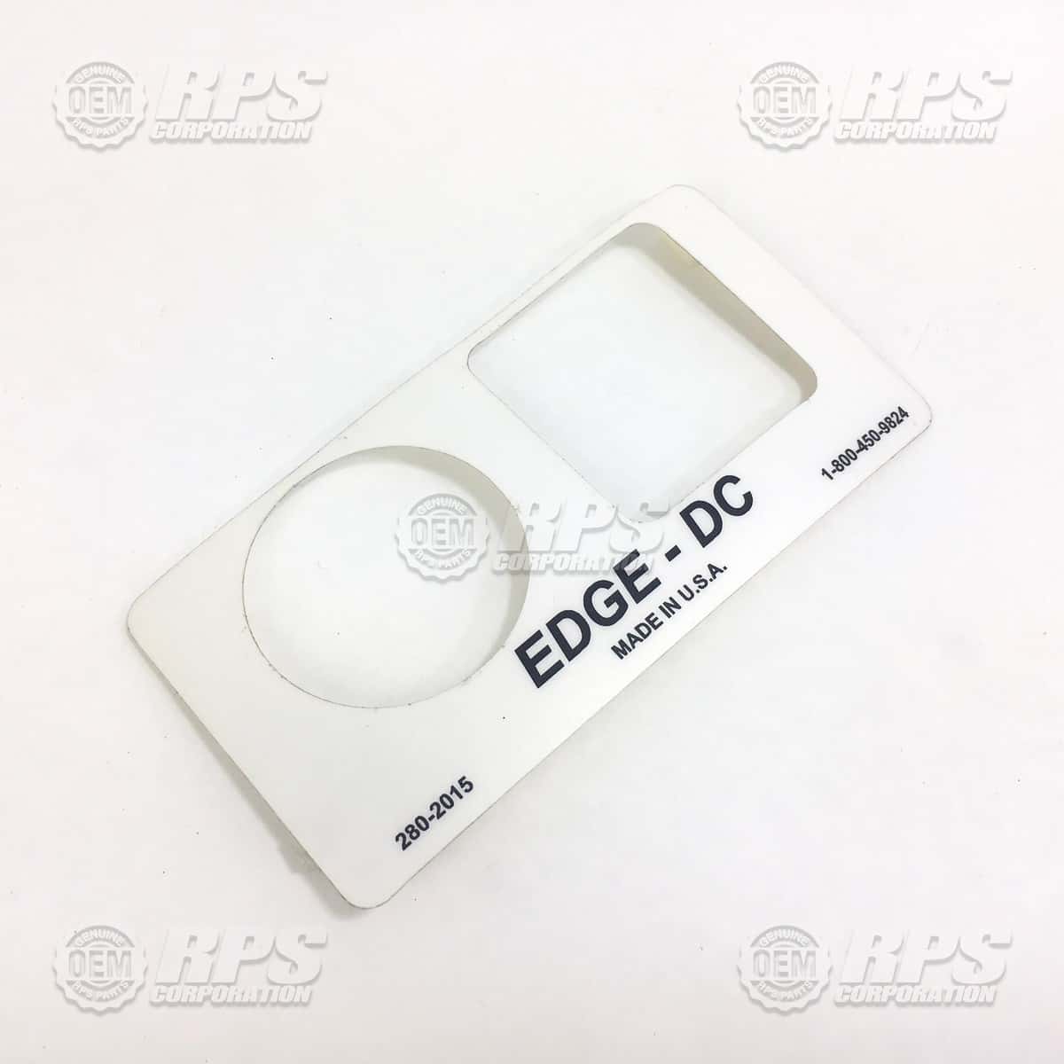 280-2015 - Decal, Control Panel, 28" 