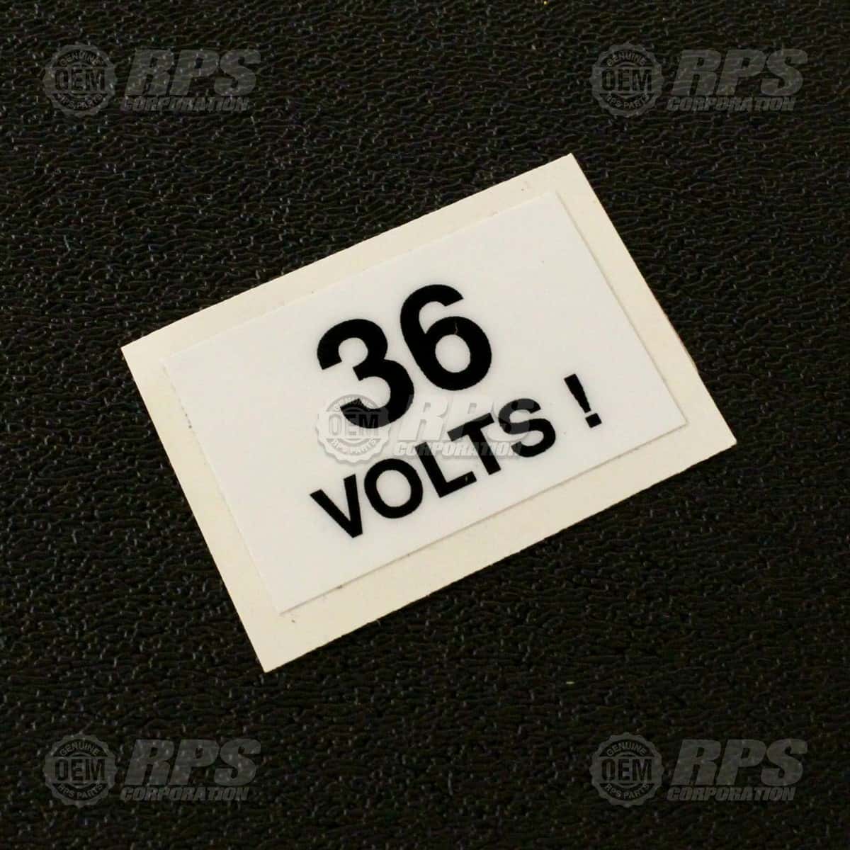 290-1506 - Decal,36V 