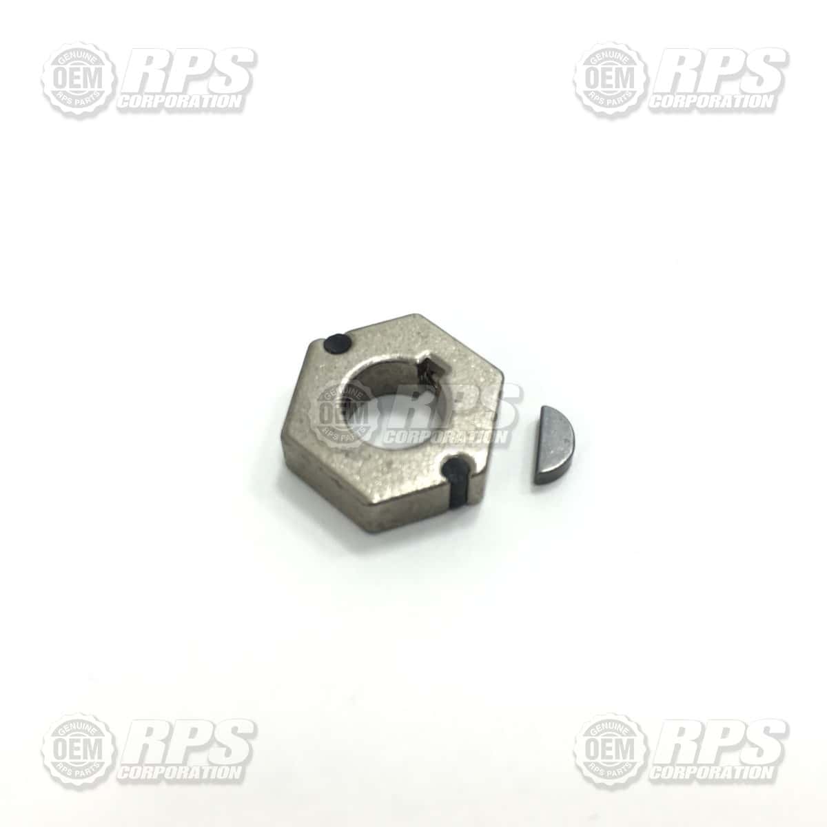 290-7323HN - Brake Hex Nut w/Key 