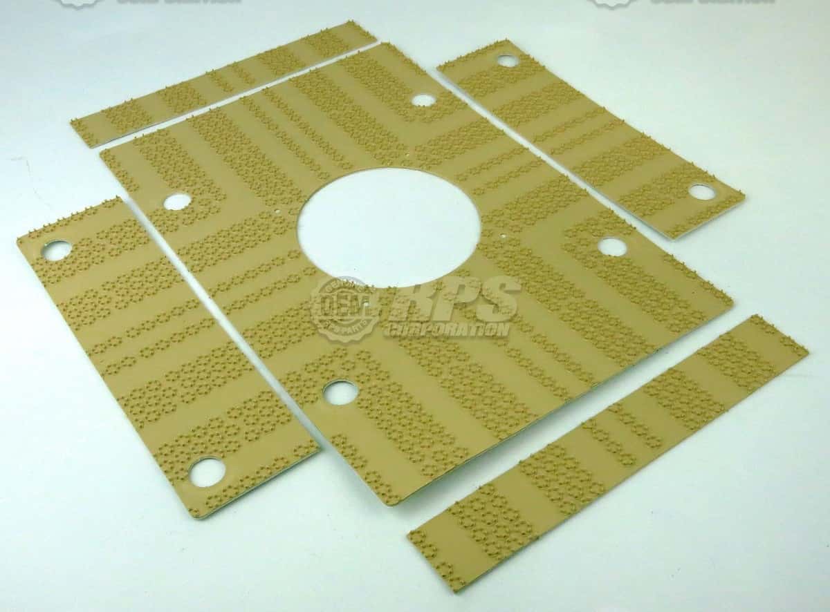 300-01037Z - Grip Face Pad,Mighty-Lok II Brown- 