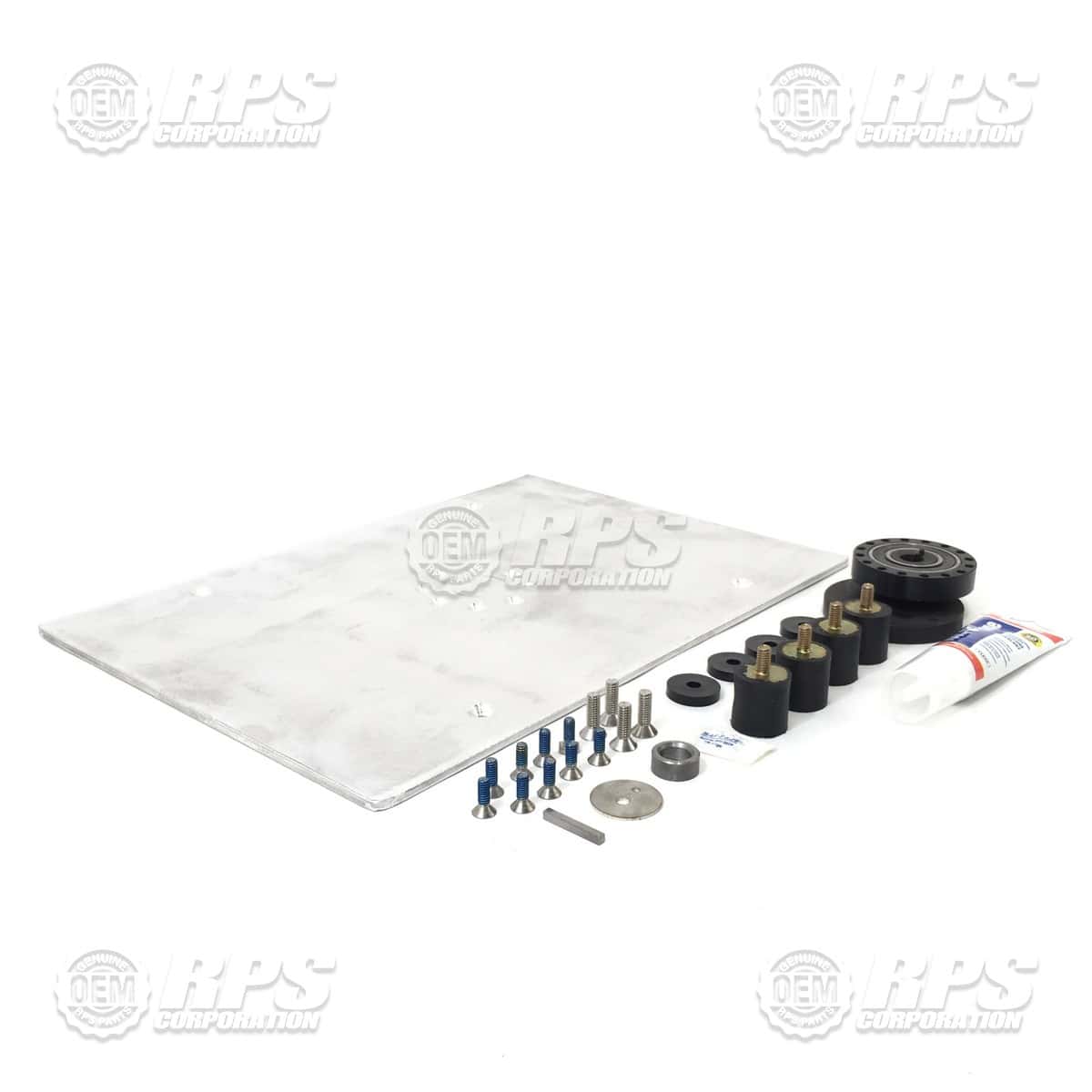 300-01083ZC - Aluminum Plate Kit 20" AC Stick Old Style 