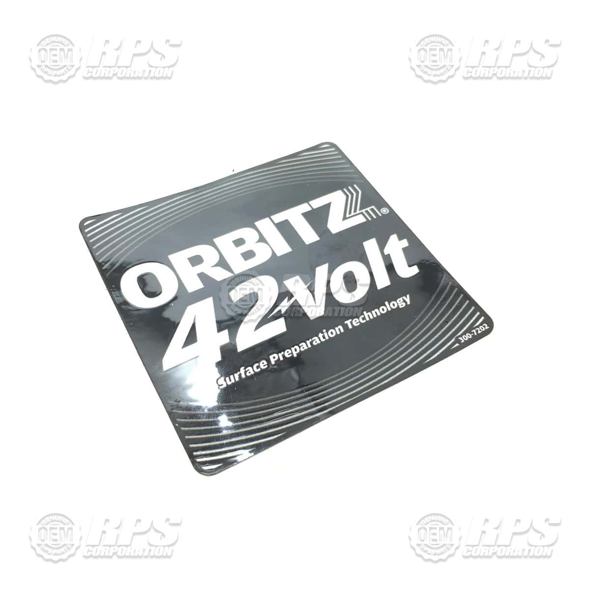 300-7202 - Decal, Orbitz, 42V 