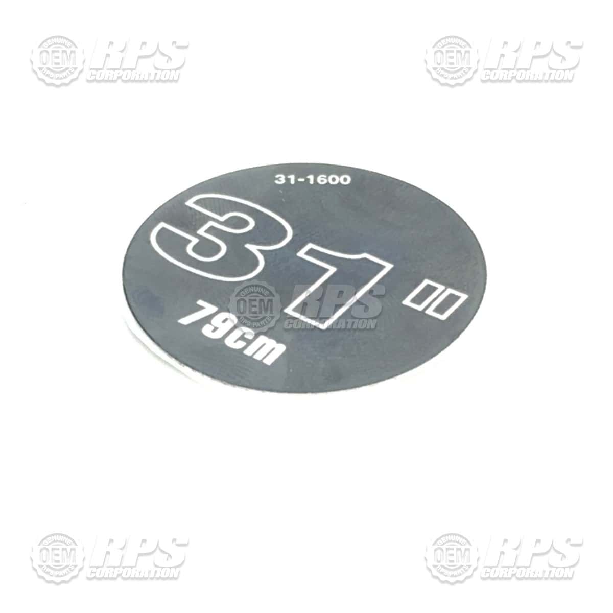 31-1600 - Decal, Squeegee 31 
