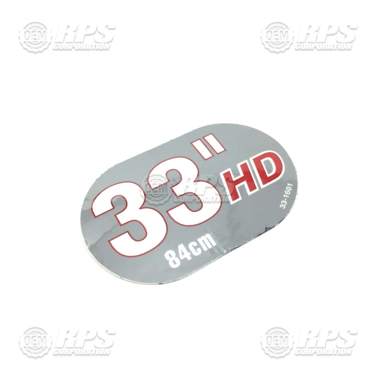 33-1601 - Decal, Squeegee 33, HD 