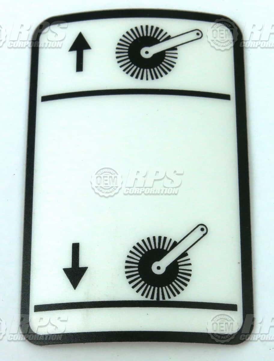 349-1501 - Decal,Main Broom 
