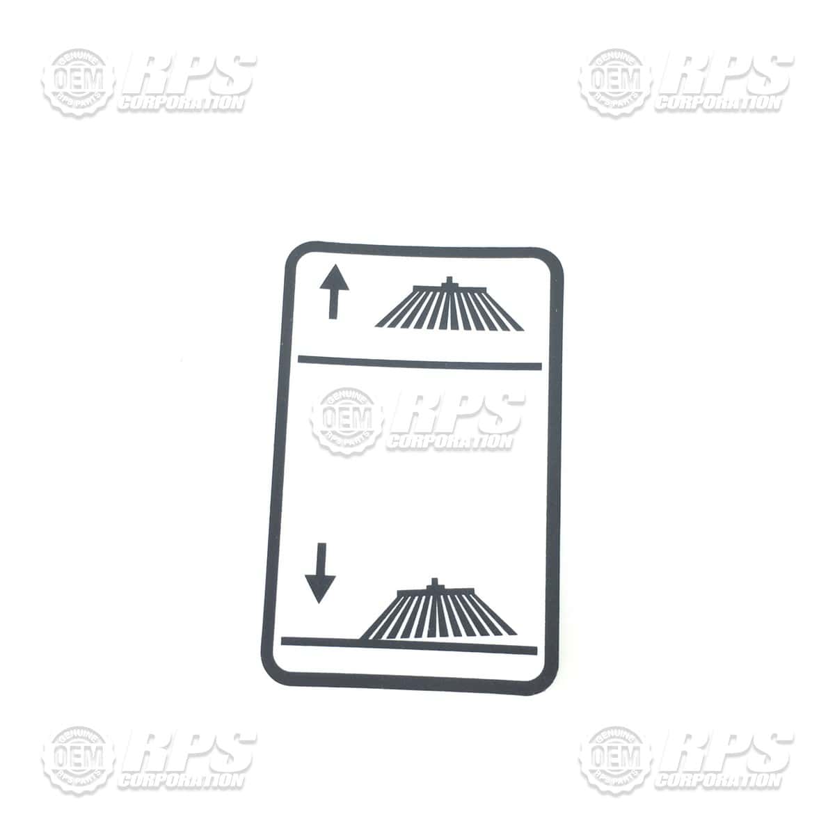 349-1502 - Decal, Side Broom 